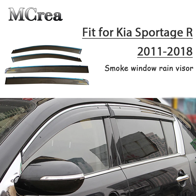 4 шт. автомобильные дефлекторы для козырька от солнца и дождя Kia Sportage R 2011-2018 |