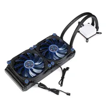 Ultra Quiet CPU Fan Water Liquid Cooling System Copper Aluminum Cooler Base Graphics Card Water Cooling Radiator For Intel/AMD