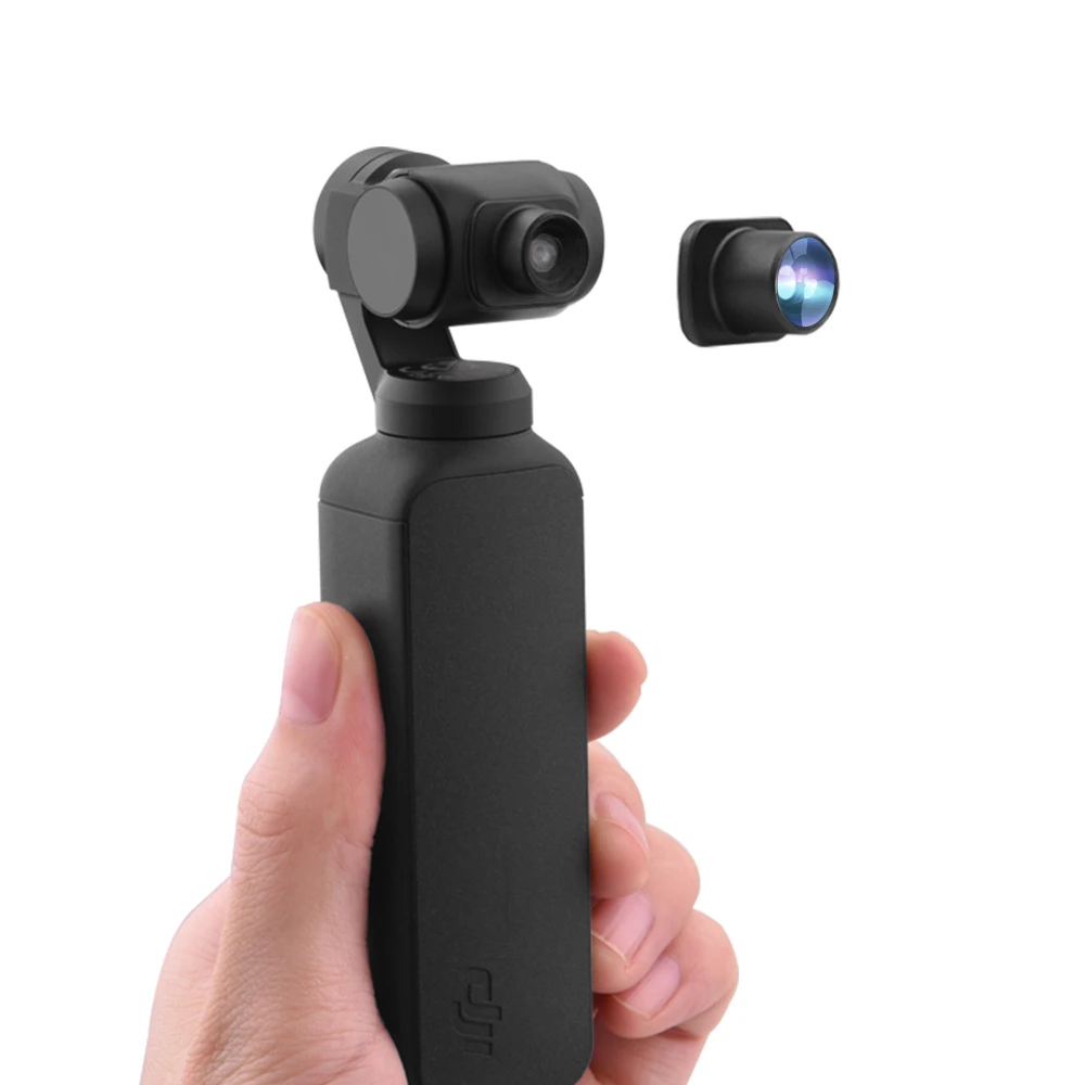 

For DJI OSMO Pocket Fisheye Lens Sport Action Camcorder Mini Portable Handheld Gimbal Magnetic Aluminum Fisheye Lens Camera Kit