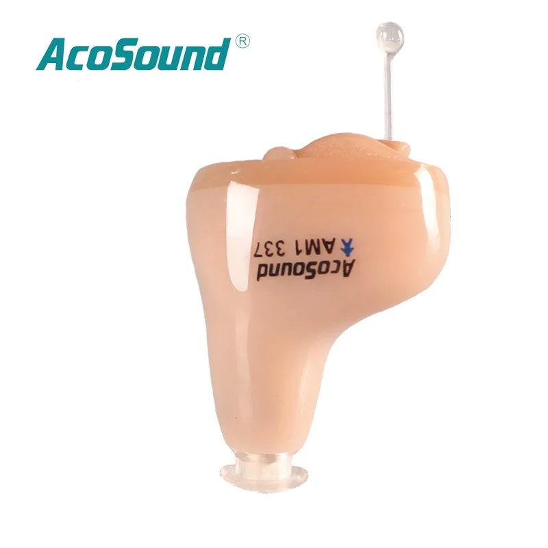 AcoSound Mini Hearing Aids , 210 IF CIC Digital Cheap Hearing Aid Sound Amplifier Medical Ear Care Hearing Device