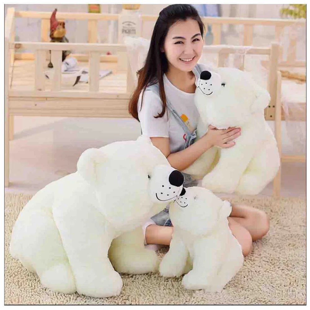 

huge plush lovely The polar bear toy big white standing polar bear doll