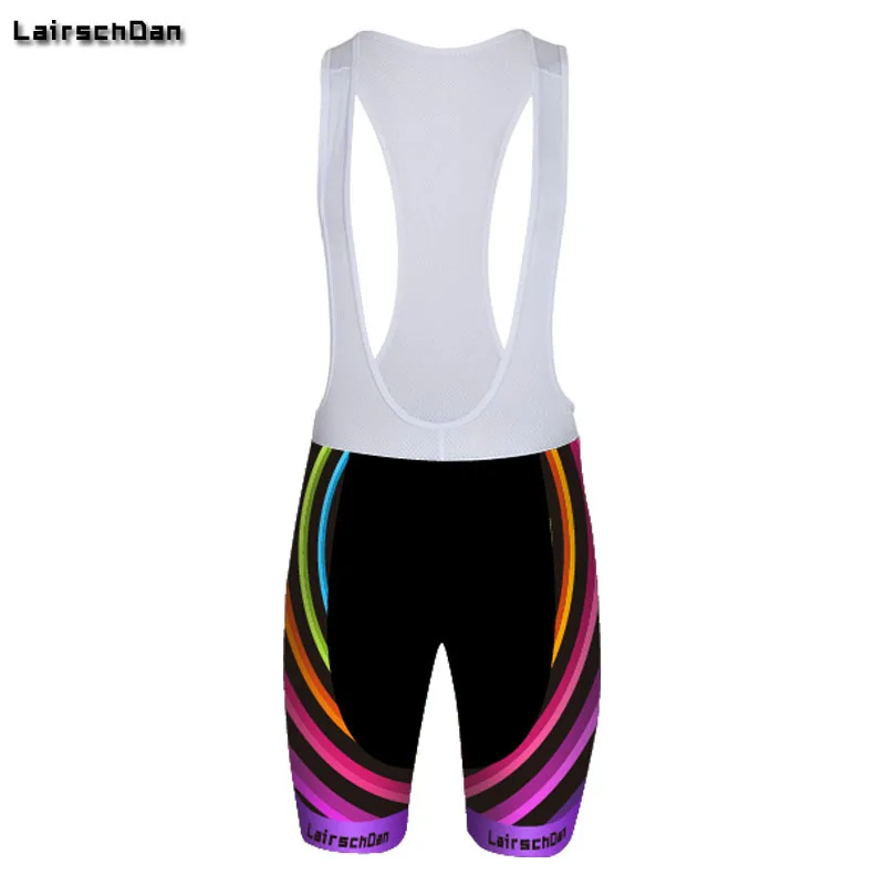 SPTGRVO LairschDan multicolor Riding Bib Shorts Men Outdoor Bike Bicycle Quick Dry Cycling 3D Gel Padded Mtb Ropa Ciclismo