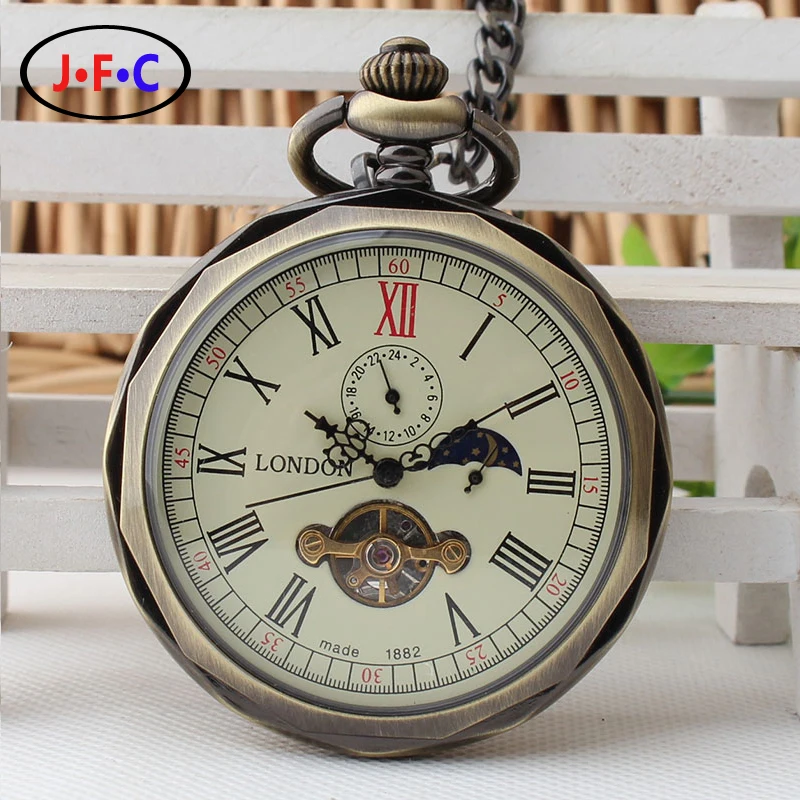 

Mechanical pocket watch Senior high school student personality Original Chain table token gifts lovers