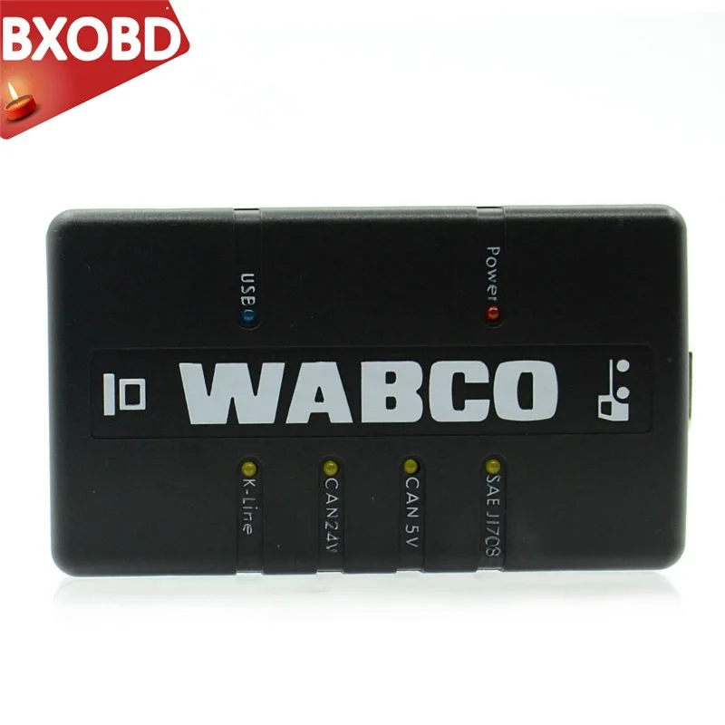 Набор для диагностики WABCO(WDI) прицеп WABCO и OBD2 грузовик сканер WABCO сверхмощный диагностический инструмент с новыми лучшими кабелями