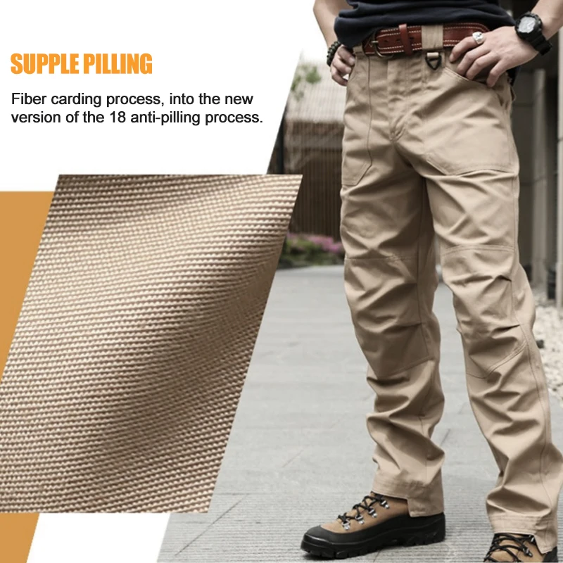 Pantalones deportivos tácticos para acampar al aire libre CQB multibolsillos para montar senderismo pantalones de algodón transpirable Pantalones deportivos tácticos para acampar al aire libre CQB multibolsillos para montar senderismo pantalones de algodón transpirable