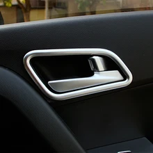 SHCHCG ABS Opaco Ciotola Porta Interna Della Copertura Trim-stringendo la Mano Anello Cornici 4 pz Parte Auto Per Hyundai Creta IX25 2015 2016 2017