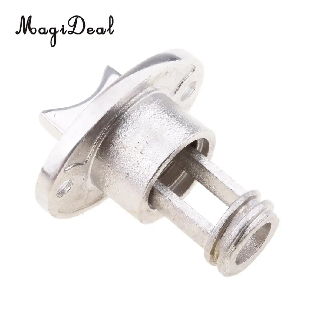 MagiDeal Universal Boat Stainless Steel Oval Garboard Drain Plug Fits 1' Hole For Marine Kayak Canoe Boating Dinghy Replacement