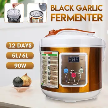 

5L/6L Automatic Black Garlic Fermenter Household DIY Timer Digital Zymolysis Pot Maker 110V 220V Black Garlic Fermenting Machine