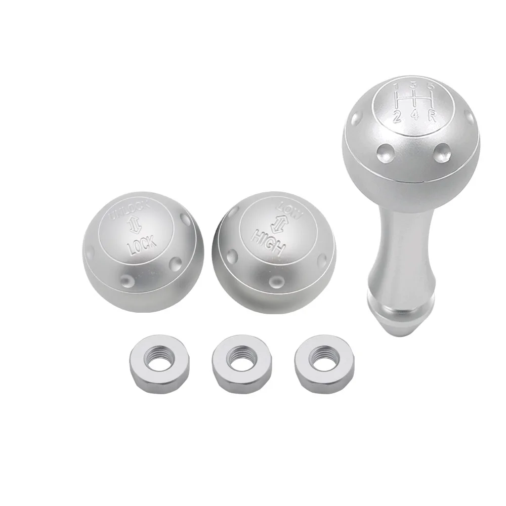 Car Auto Part Aluminum Alloy Gear Shift Head Trim For LADA NIVA Accessories (4)