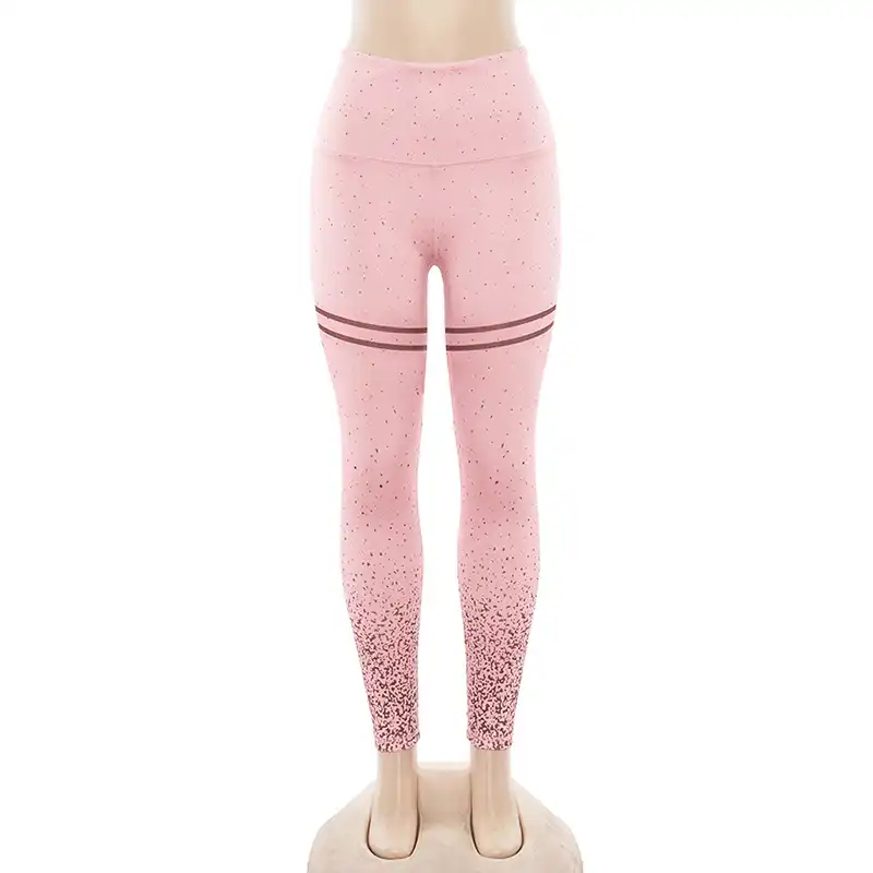 bright pink workout leggings