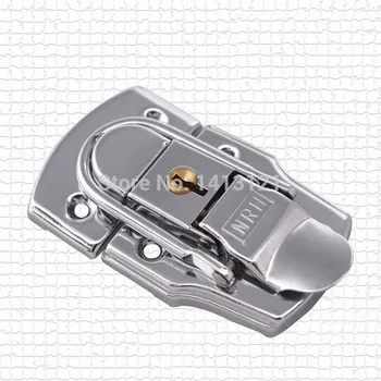 

free shipping metal hasp tool box buckle iron lock bag part airbox hasp Instrumentcase clasp handmade hardware fastener