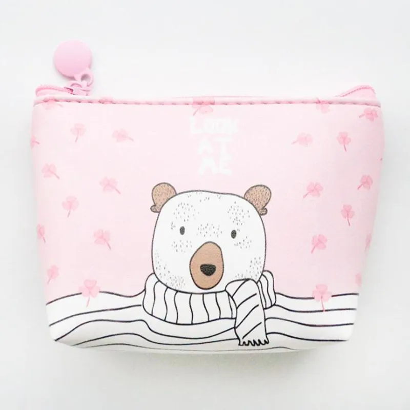 

Korea Creative Women Cartoon Coin Purse Clutch Bag Cute Purse Female Mini Bag Simple Coin Bag Multiple Styles Size 12 x 9 x 1 CM