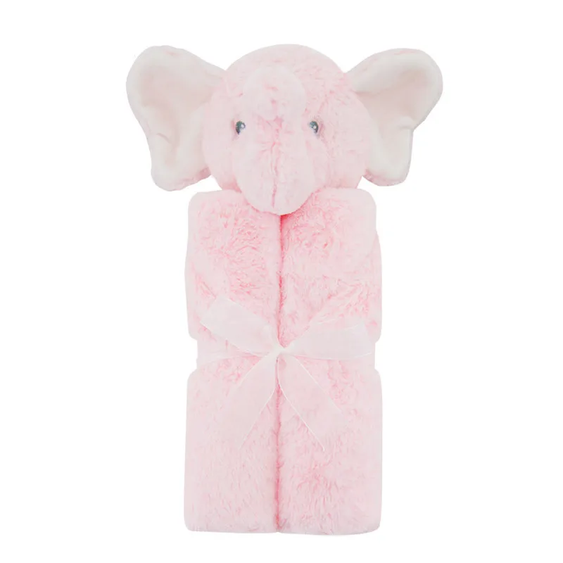 

Winter Warm Plush Coral Fleece Baby Blanket Newborn Swaddle Wrap Super Soft Baby Receiving Blanket Warm Cobertor Baby Bedding