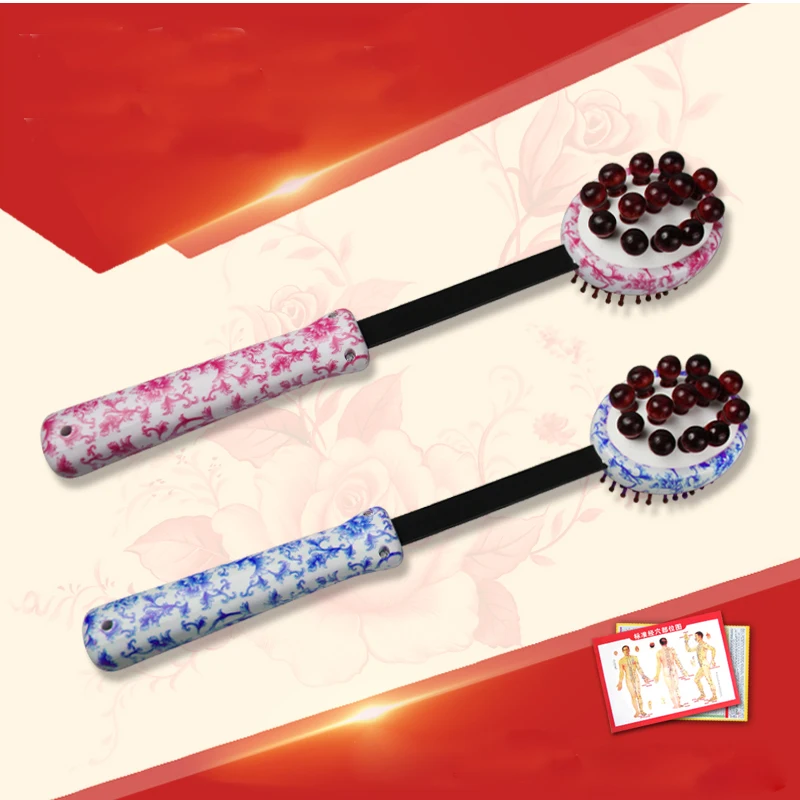 1PCS Cervical Back Body Massage Relaxation Hammer Sticks Wood Anti