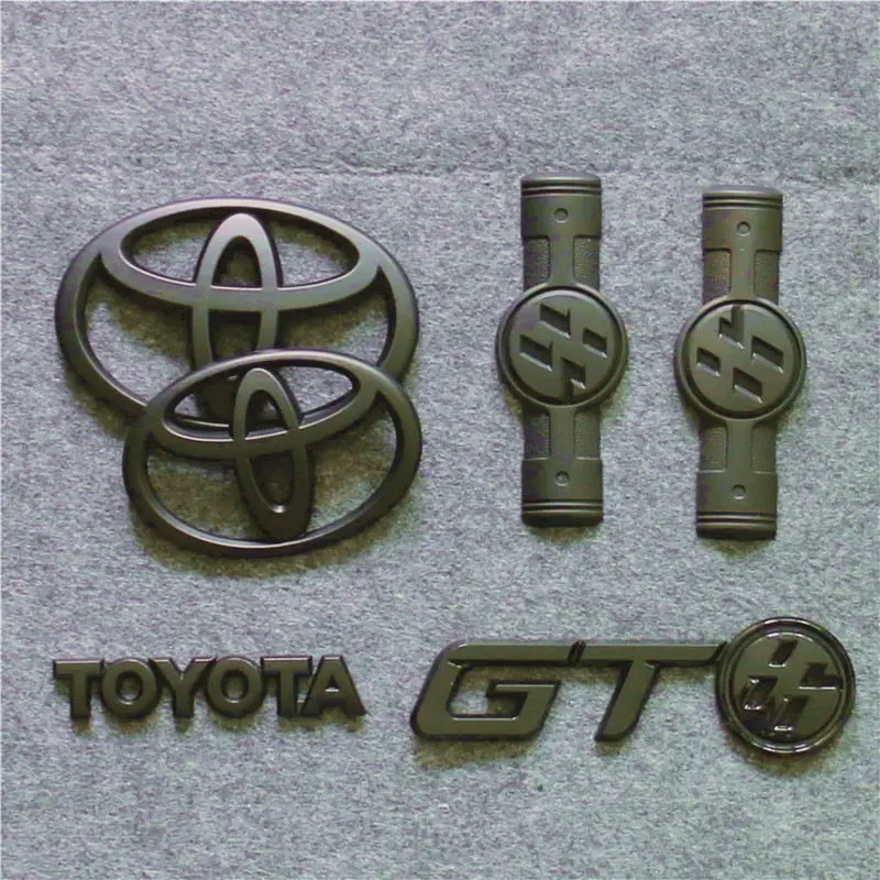 A group Мате птицы Toyota 86 модифицированный логотип автомобиля GT86 наклейки на хвост декоративные наклейки модификация автомобиля Азиатский черный классический цвет - Цвет: A group