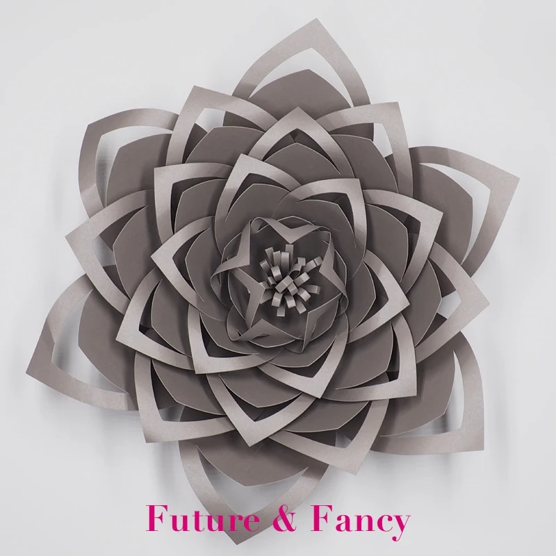 

Grey 1 piece Giant Paper Flowers Nursery Wall Decor Wedding Party Decor Bridal Shower Baby Photo Backdrop Large Flowers