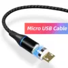 Black micro cable