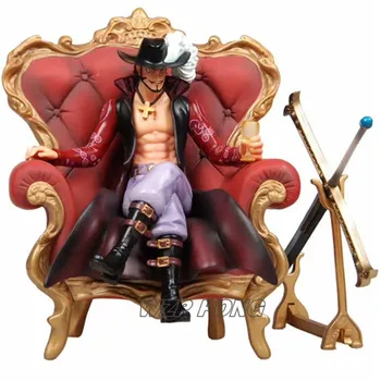 23cm One Piece Dracule Mihawk Sitting Form Figurine Dolls Toy PVC Hawk Eye Action Figure Model Collectible Gift Toys 23cm One Piece Dracule Mihawk Sitting Form Figurine Dolls Toy PVC Hawk Eye Action Figure Model Collectible Gift Toys