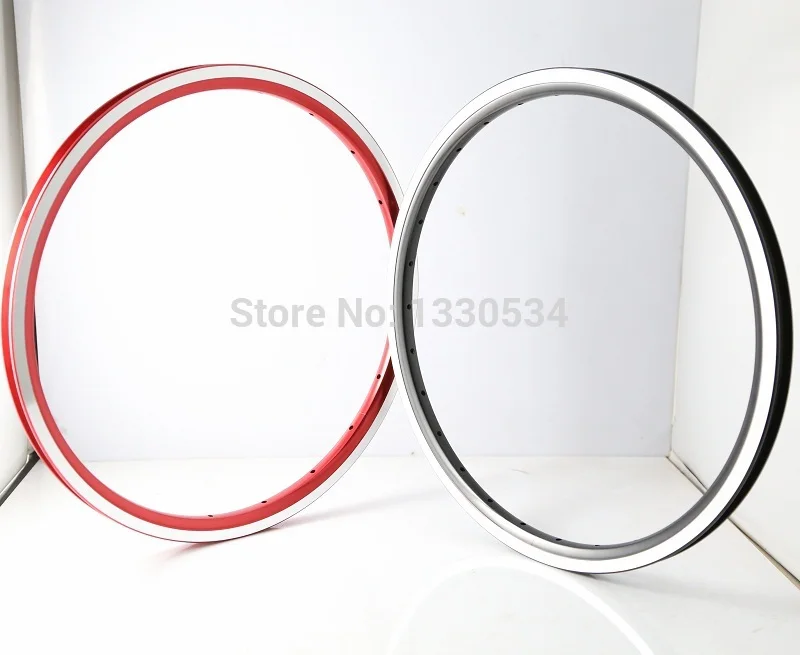 

Kinlin nbr Clincher Rim 406 255g 20/24/28hole black silver