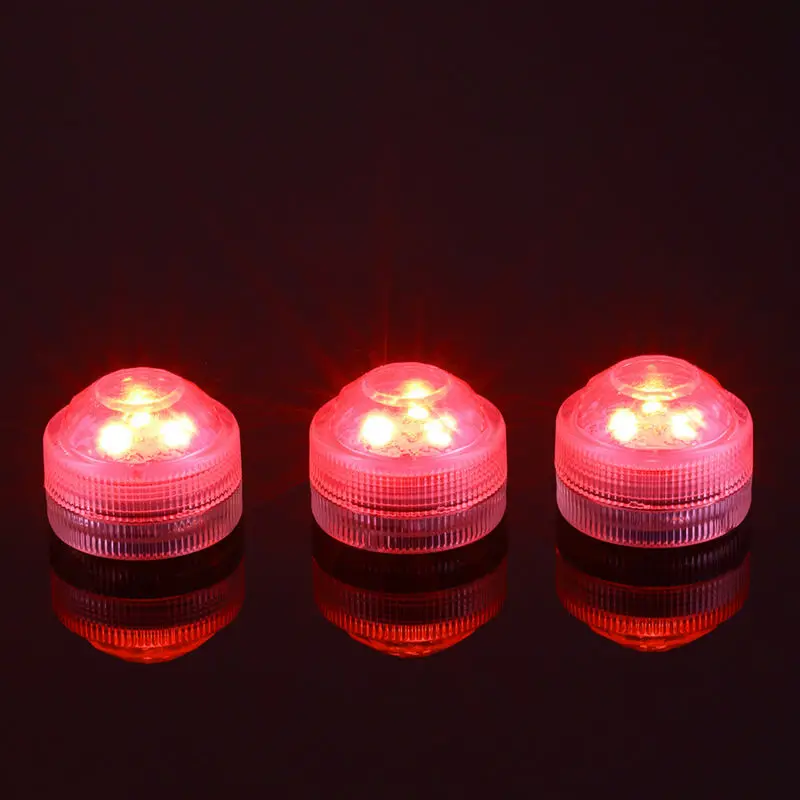 

10pcs/ lot Floral Vase Decorative Waterproof Led Accent Mini Light Base with Battery for Birthday Party Decorations Kids
