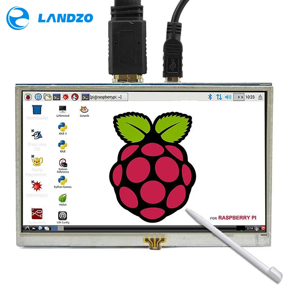 

5 Inch LCD HDMI Touch Screen Raspberry Pi 3 Display LCD HDMI Monitor 800*480 for Banana Pi Raspberry Pi 3 / 2 Model B / B+