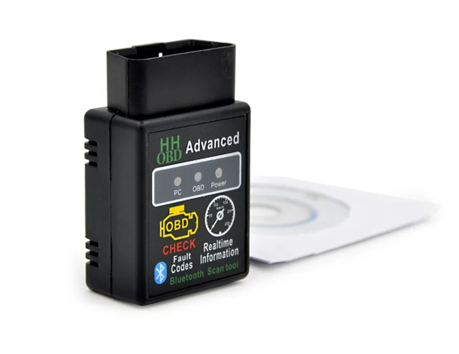 Супер V2.1 Мини ELM327 Bluetooth OBD2 EOBD2 ELM 327 считыватель кодов HHOBD мини OBDII сканирующий инструмент