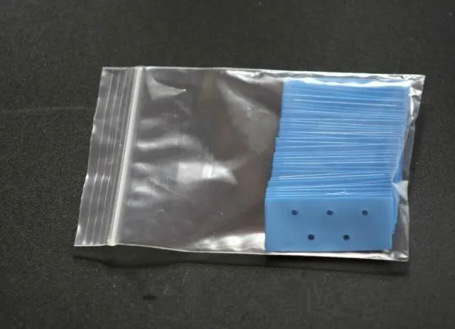 40pcs Blue Shape Hair Tape Double Side Adhesive Tape With Hole Breathable Waterproof For Seamless Wig