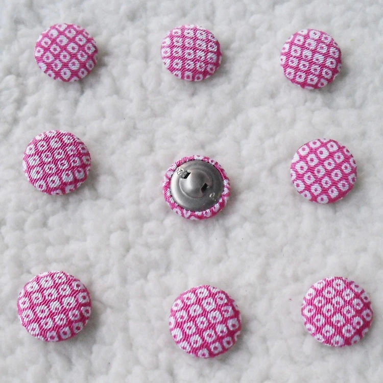 Free shipping fabric cover buttons made by hand diy series cloth