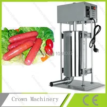 15L Электрический колбасный наполнитель НАЛИВНАЯ машина; колбасный наполнитель оборудование
