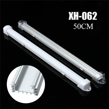 

NEW XH-062 Aluminum Channel Holder Case Shell Cover End Caps LED Bar Light for Rigid LED Strip Light LED Bar Lights