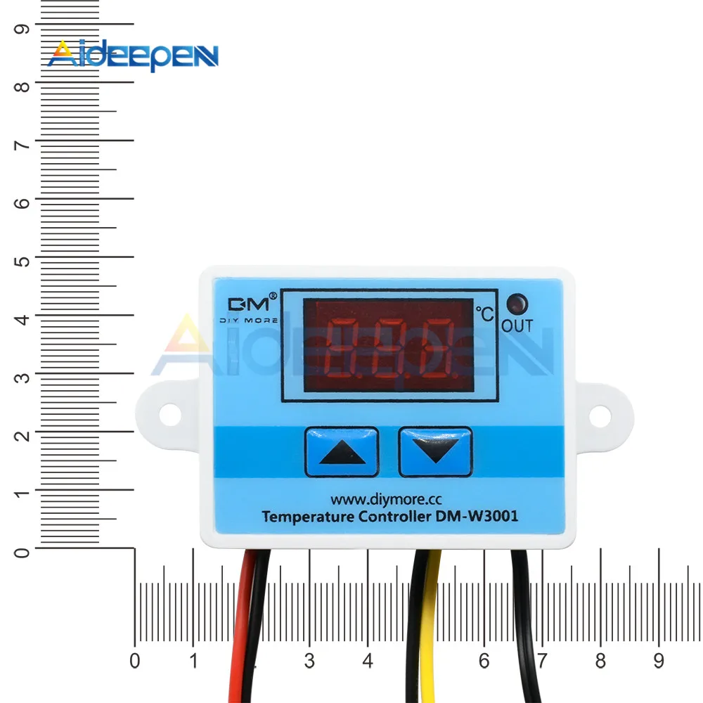 W3001 110V 220V Цифровой Температура контроллер термостат инкубатор thermo нагреватель регулятор AC-DC трансформаторный изолированный Мощность
