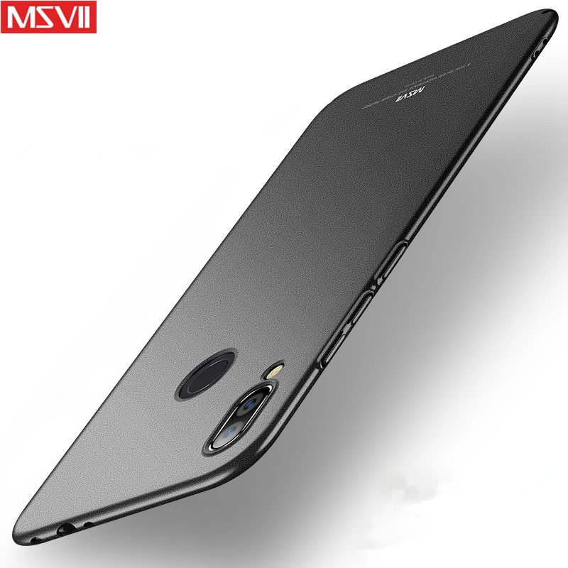 

MSVII Shell For Xiaomi Redmi Note 7 Pro Case Note7 Cover Ultra-thin Slim Fashion Hard PC Simple Back Cover for Redmi Note 7