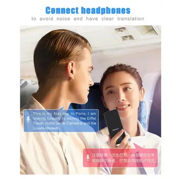 

language translator Portable Card WIFI Smart Voice Intelligent Real Time Translator 49 Multi-language instant translate
