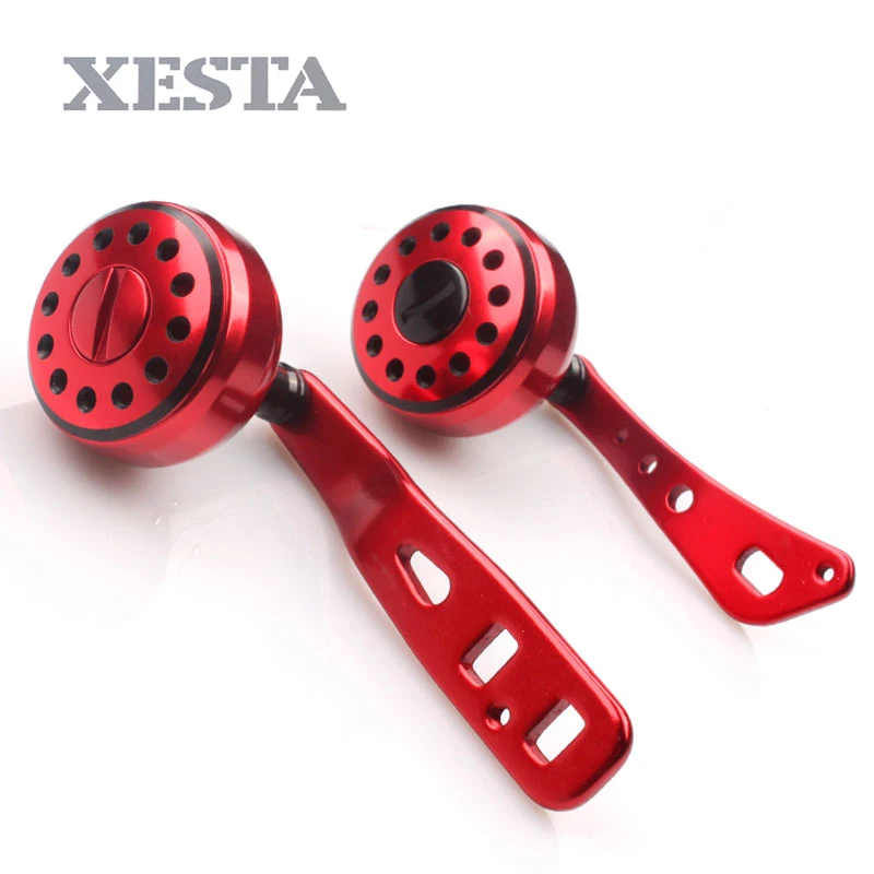 

XESTA Fishing Reels POWER handle,hole size 8*5mm fit for Diawa and Abu Meatal Handle A/L Reel Handle Rocker Fishing Accessory