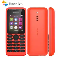 130 Dual Sim Оригинальный Nokia 130 2 г GSM 1020 мАч разблокирована дешевые Восстановленное сотовый телефон Восстановленное Бесплатная доставка