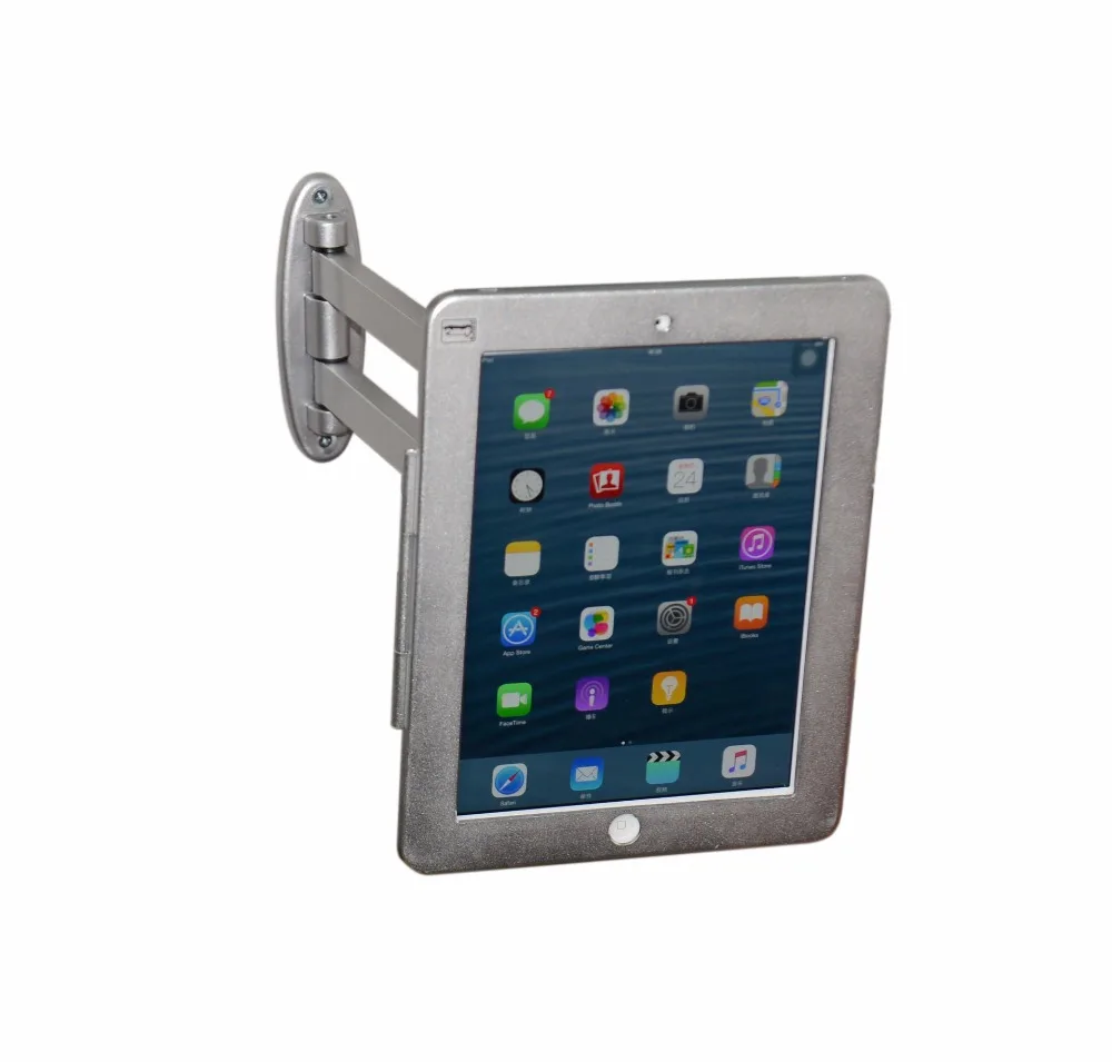 Настенное крепление с защитой от кражи для ipad 2/3/4|stand for mobile phone|stand kitstand stick |