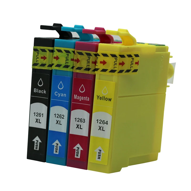 Картридж для принтера epson 126 t1261 t1262 t1263 t1264 520/60/435/545/630/633/635/645/840/845|epson ink cartridges|ink