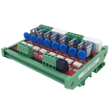 

4-20 Channel PLC AC Amplifier Board Thyristor Output Optocoupler Isolation Driver Board Contactless Relay Compatible