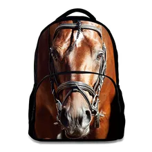 3D лошадь принт слон рюкзаки мужские многофункциональные модные классные большой емкости Рюкзаки для колледжа модные сумки DOG3
