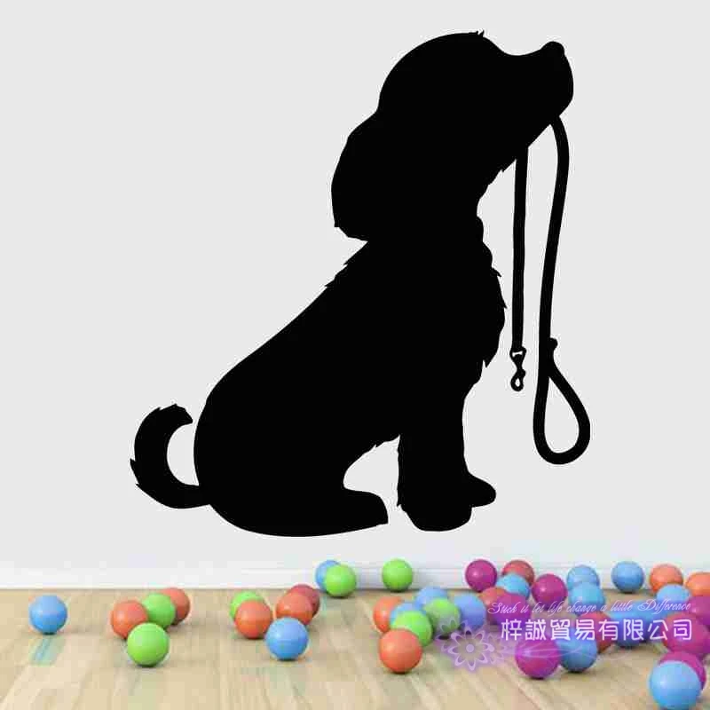 DCTAL Dog Grooming Salon Pet Shop Sticker Decal Posters Vinyl Wall Art Decals Parede Decor Mural Pet Shop Sticker