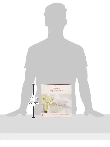 Kate Aspen Love Cake Topper, Wedding Decoration, Food Safe Acrylic (3)