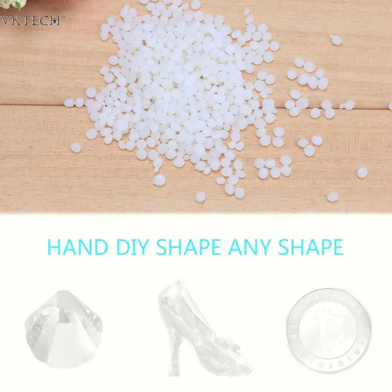 

50g Thermoplastic Polymorph Pellet Friendly Plastic Polycaprolactone Polymorph Pellet High Quality DIY Handcraft Ceramics Tool