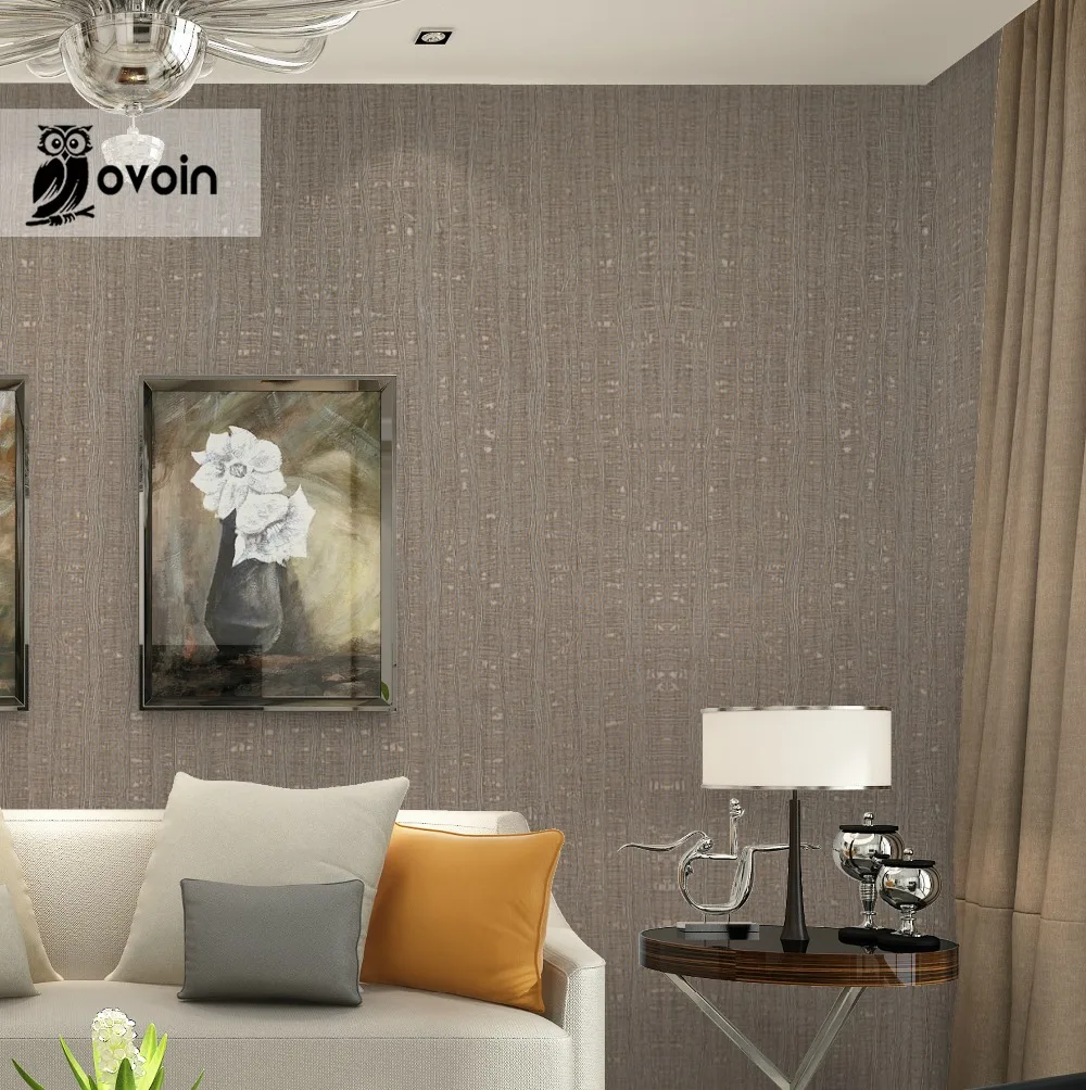 Comparer les prix sur metallic wallpaper modern online shopping ...