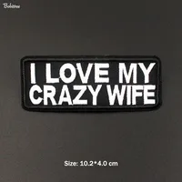 Buy Black White Fashion English Written Words Patches for Cloth Hot Iron on Embroidered Sewing Online - Image 6