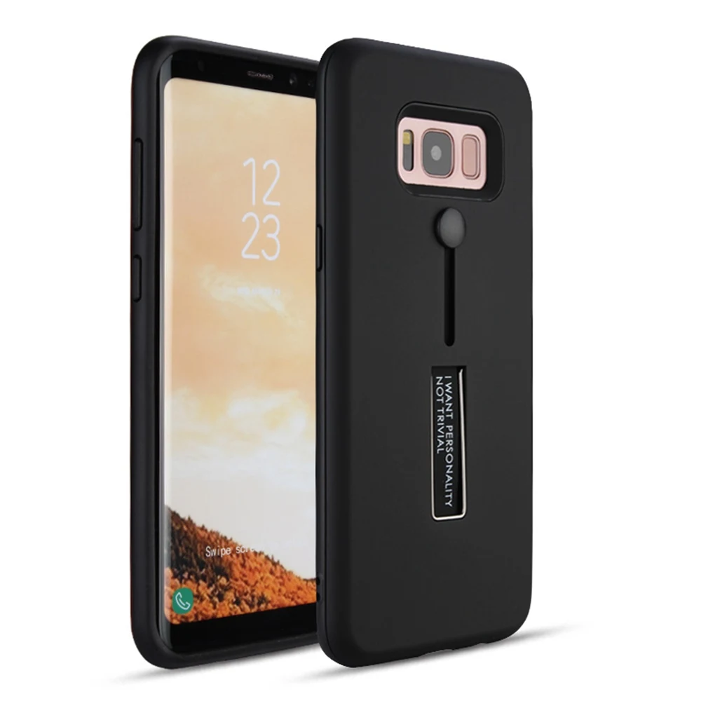 UTOPER Case For Samsung Galaxy S8 Case Stealth Bracket Holder Ring Cover For Samsung S8 S9 Plus