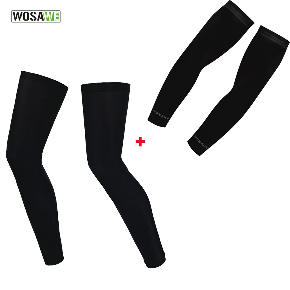 Buy WOSAWE Breathable Arm Sleeve+Leg Warmers Quick Dry