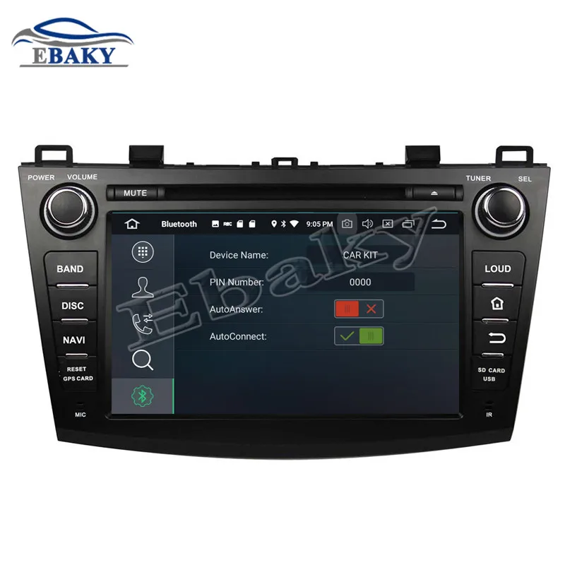 Clearance NaviTopia 8inch 4GB RAM 64GB ROM Octa Core Android 9.0 Car DVD Radio For Mazda 3 2009 2010 2011 2012 with GPS/WIFI/Bluetooth 19