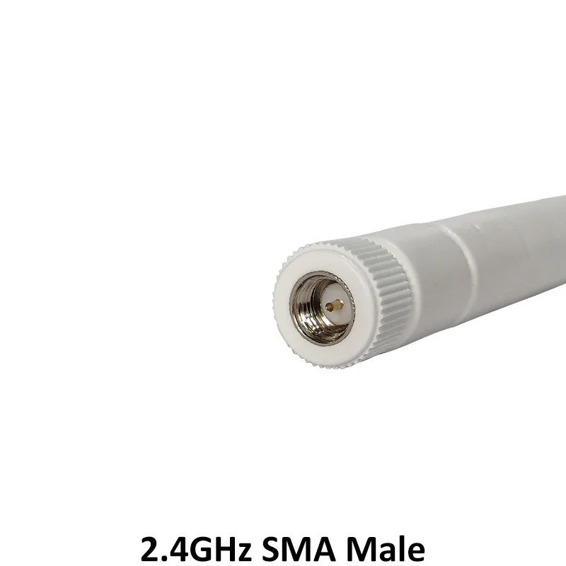 2.4Ghz antenna Wifi 5dbi SMA Male connector white 2.4 ghz antena Omni-Directional Router Antenna +21cm RP-SMA Male Pigtail Cable 2.4Ghz antenna Wifi 5dbi SMA Male connector white 2.4 ghz antena Omni-Directional Router Antenna +21cm RP-SMA Male Pigtail Cable