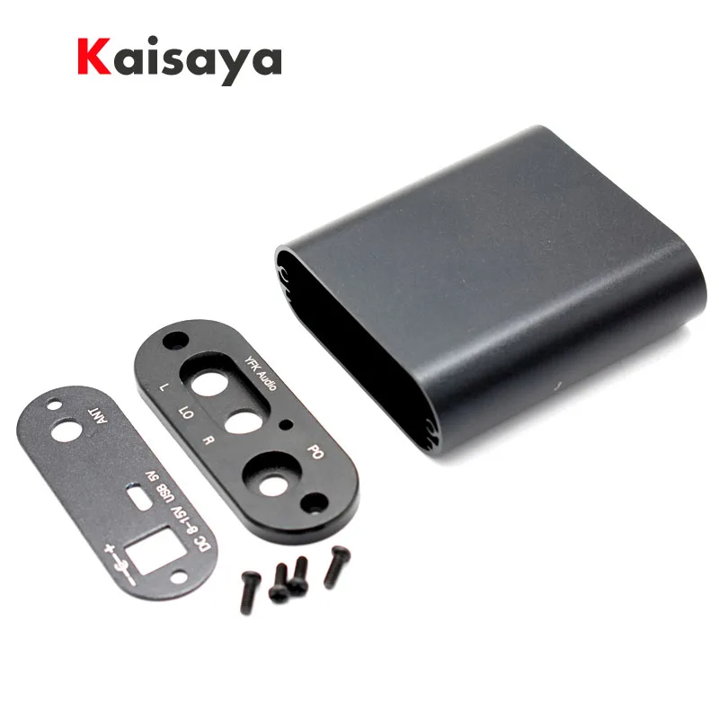 

new CSR8675 Bluetooth 5.0 Receiver PCM5102A APTX HD I2S 24BIT DAC decoder black aluminum case for hifi amplifier