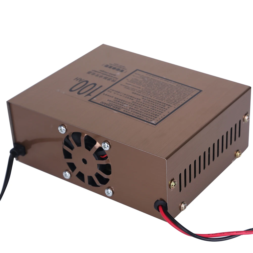 Car Battery Charger 12v 24v Full Automatic Electric Car Battery <br />Charger Intelligent Pulse Repair Type 100AH for Motorcycle-in Battery <br />Charging Units from Automobiles 